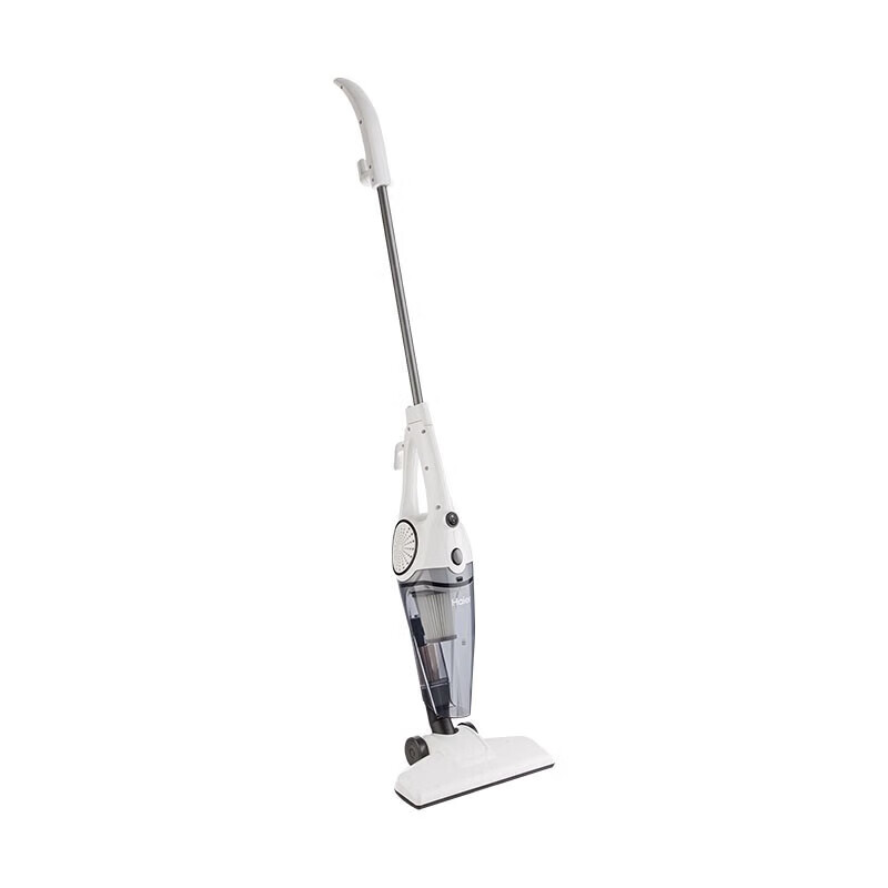 海尔（Haier）家用吸尘器立式 600W吸力手持大功率干式尘杯除尘机白色HT-C2160B升级款 