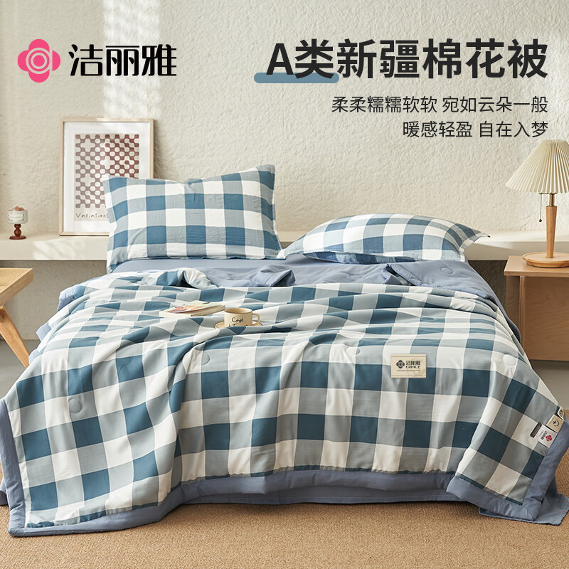 洁丽雅  新疆棉花夏被CP1990