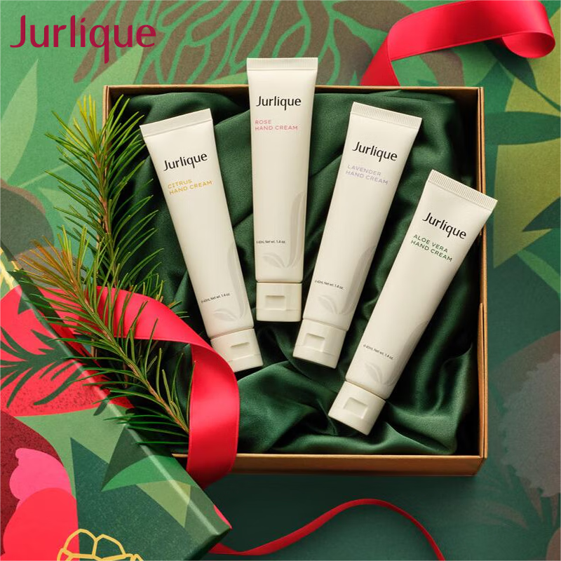 jurlique 四季护手霜花漾40ml*4支（玫瑰/薰衣草/柑橘/茉莉）深度滋养 护手霜40ml*4