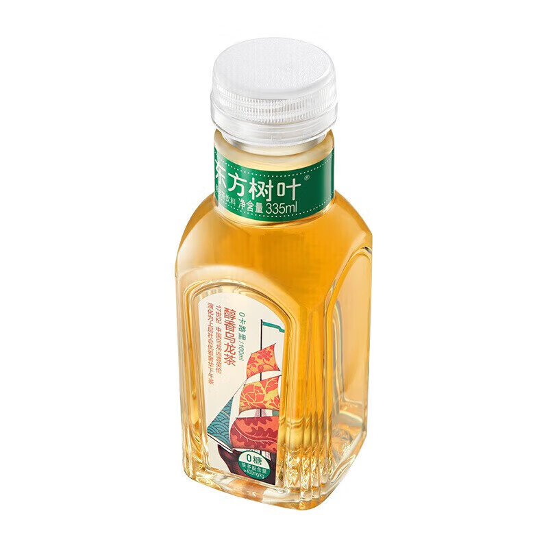 农夫山泉东方树叶无糖茶饮料清爽饮品 乌龙茶 335ml*15瓶 整箱装N
