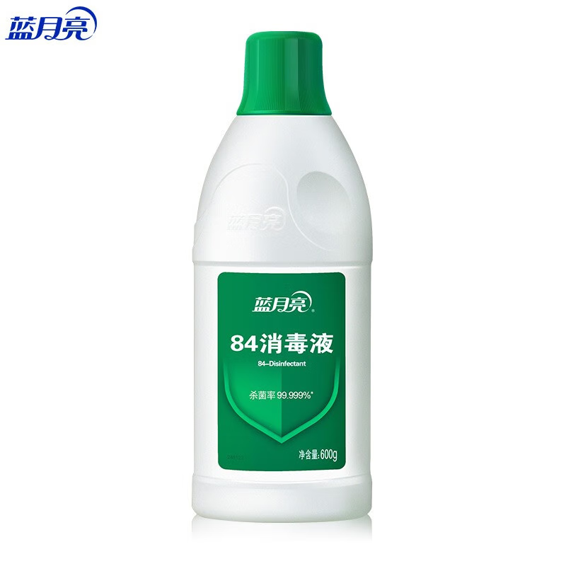 蓝月亮 10000292型号 84消毒液600g/瓶 地板玩具家居衣物消毒水 