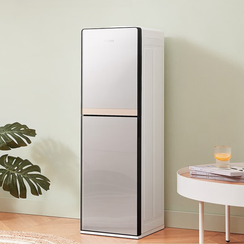 美的（Midea）饮水机下置式家用立式温热型热罐快速加热下置水桶 自动上水 缺水提醒 