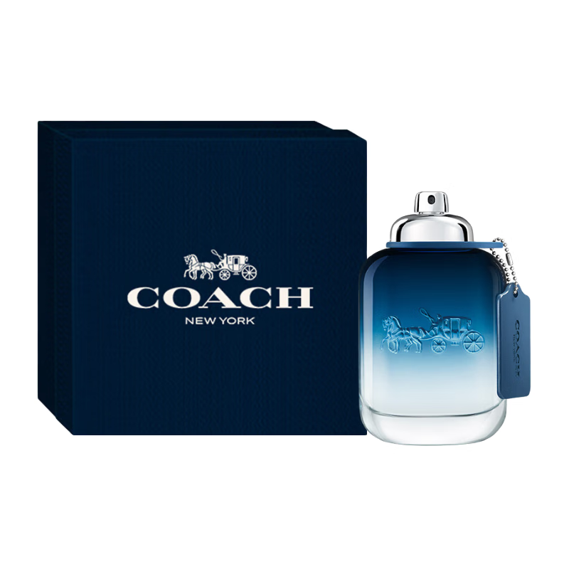 蔻驰（COACH）纽约蓝调男士淡香水100ml 节日生日礼物送男友老公香氛618抢先购 【馥奇海洋调】纽约蓝调100ml