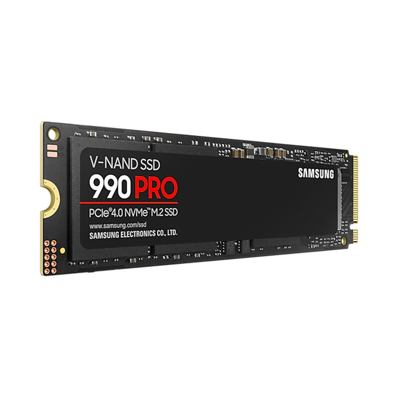 三星990PRO固态硬盘 NVMe M.2适用笔记本PS5台式机PCIe4.0x4 990PRO 2T