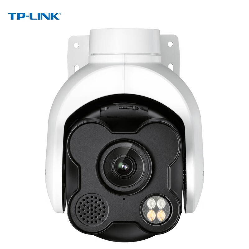 TP-LINK400万PoE全彩室外球机支持语音对讲云台旋转TL-IPC642EP-A4 