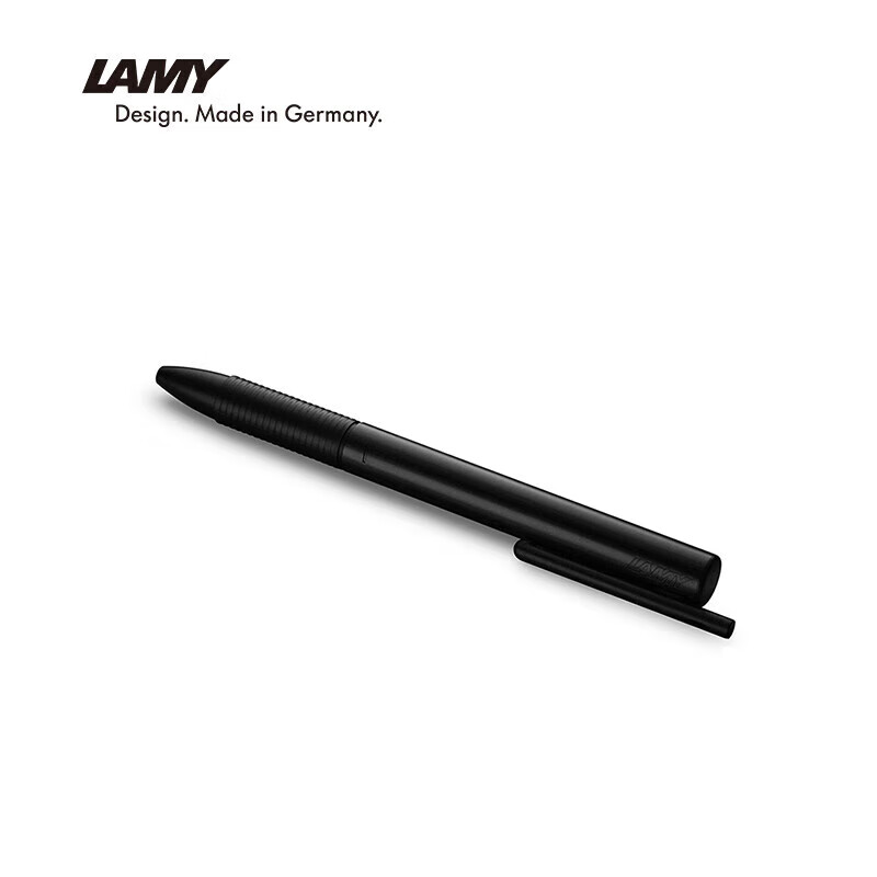 凌美（LAMY）宝珠笔 指标系列学生日常书写签字用笔 黑色339-BK-0.7mm 黑色