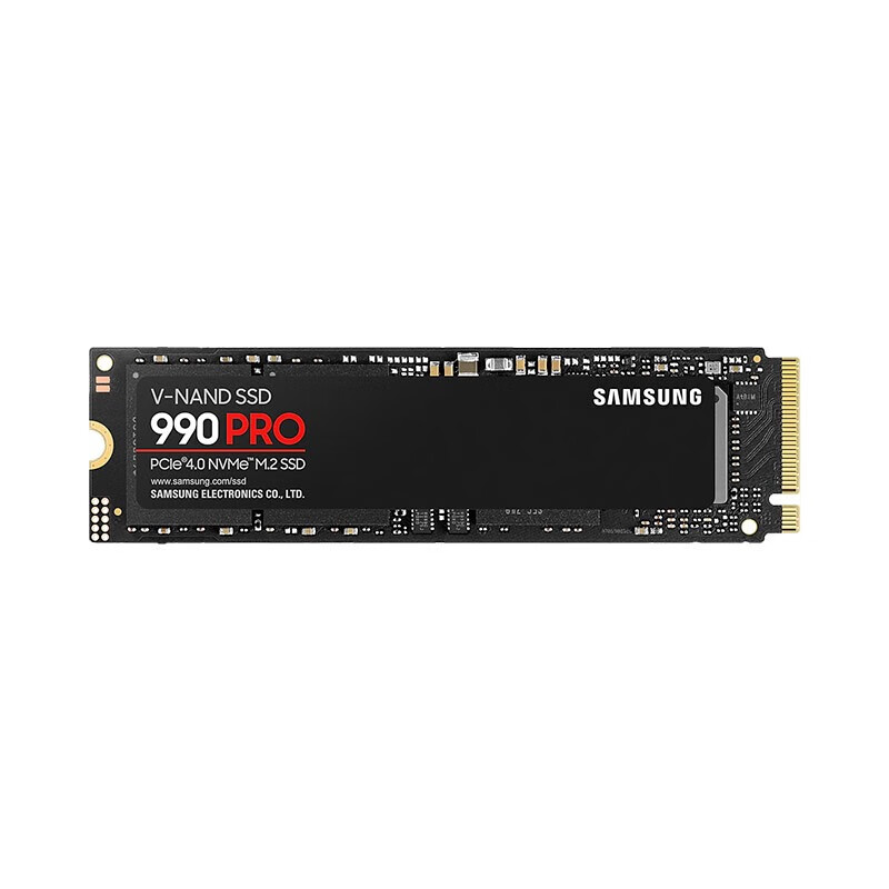 三星990PRO固态硬盘 NVMe M.2适用笔记本PS5台式机PCIe4.0x4 990PRO 2T