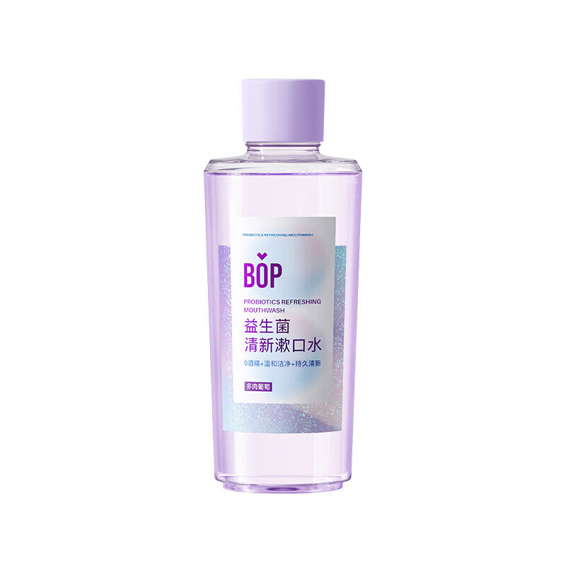bop 波普专研益生菌漱口水多肉葡萄口味500ml 