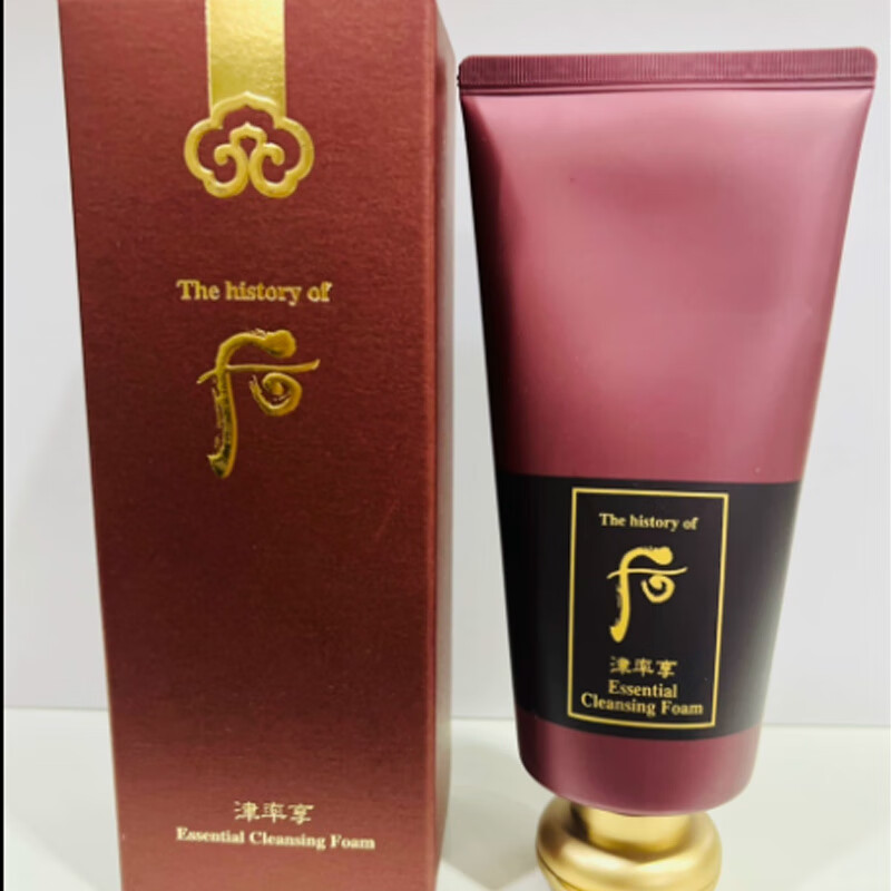 后（WHOO）津率享精华泡沫洁面液180ml 补水保湿 
