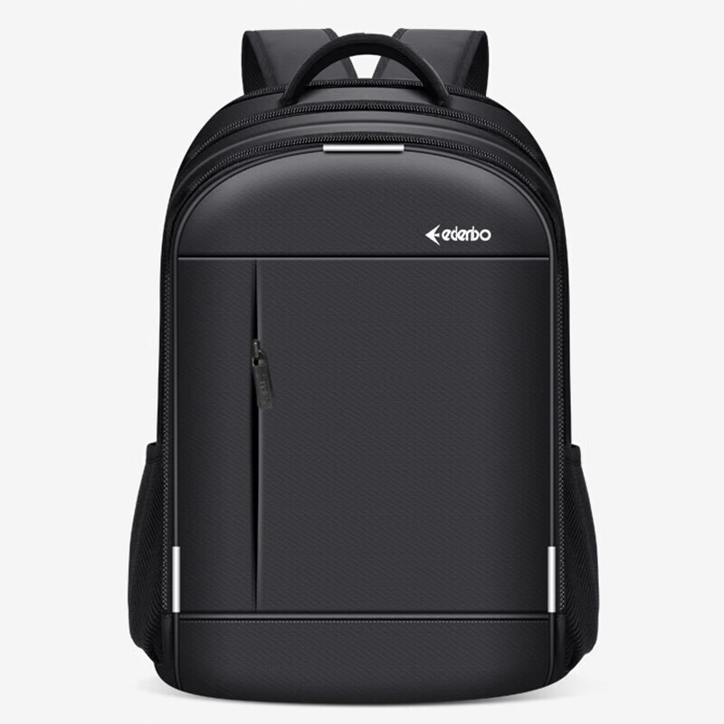 爱登堡（edenbo）F9908黑色商务休闲双肩包 