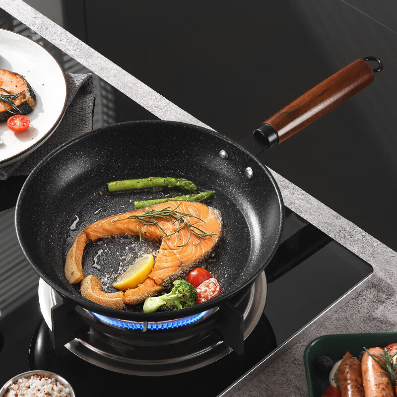 美厨（maxcook）不粘煎锅 平底煎盘煎牛排煎饼锅28cm 燃气电磁炉通用MCJ3682 煎锅28cm