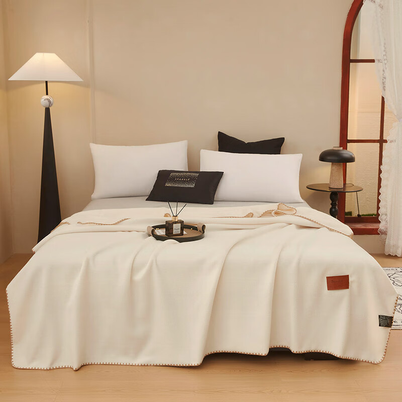 百丽安娜  四季轻奢毯午睡毯两色可选