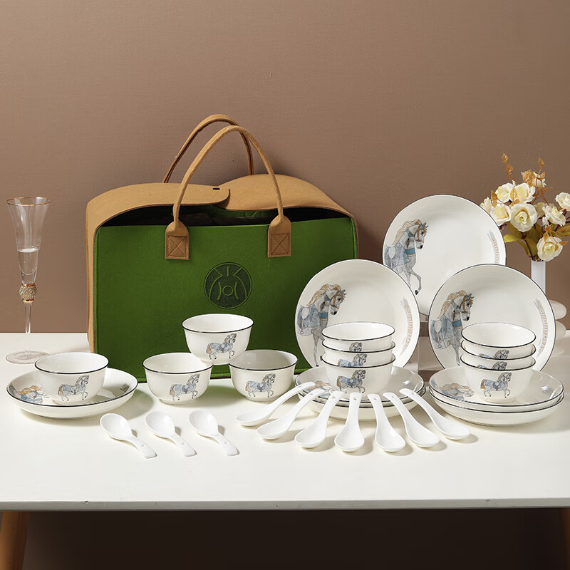 尚陵  路易威登简餐具套装28件套