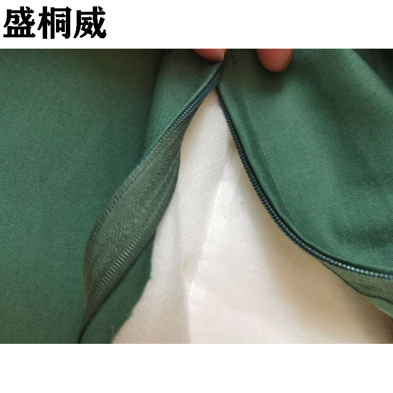盛桐威绿色棉被子压实热熔棉被学生内务单人被子消防棉被