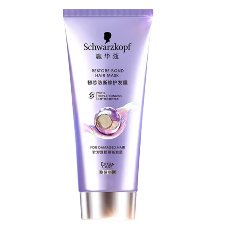 施华蔻 发膜【自然顺滑轻柔润亮】韧芯防断修护发膜 200ml 