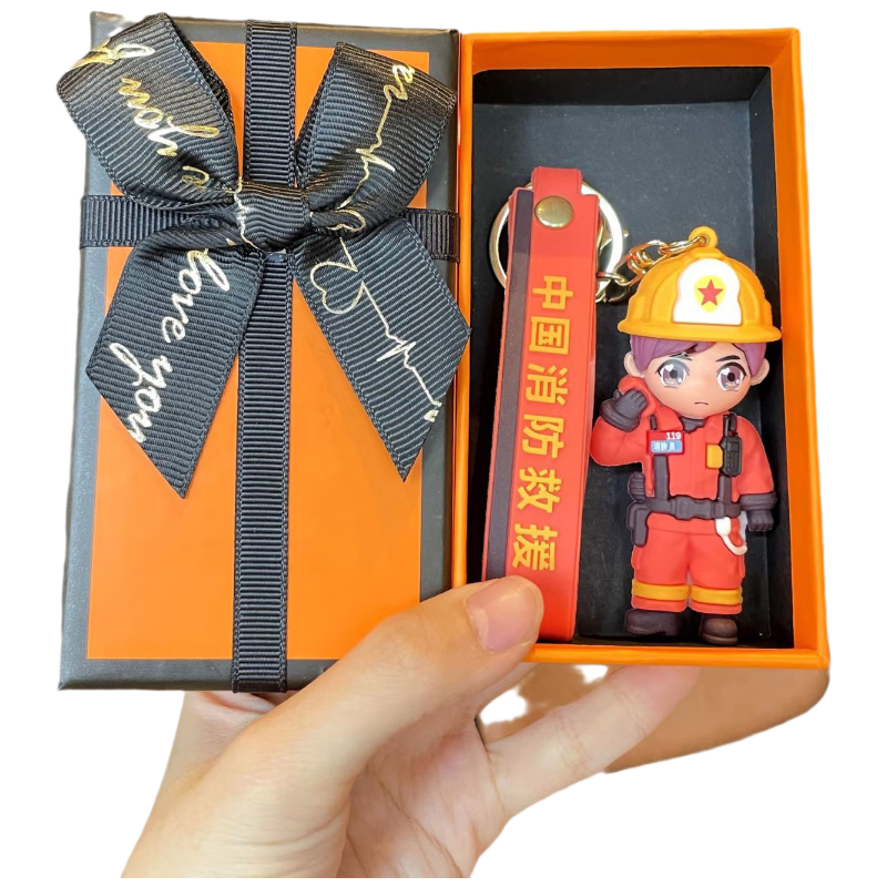 斯弥儿定制钥匙扣，盒子单色印制 