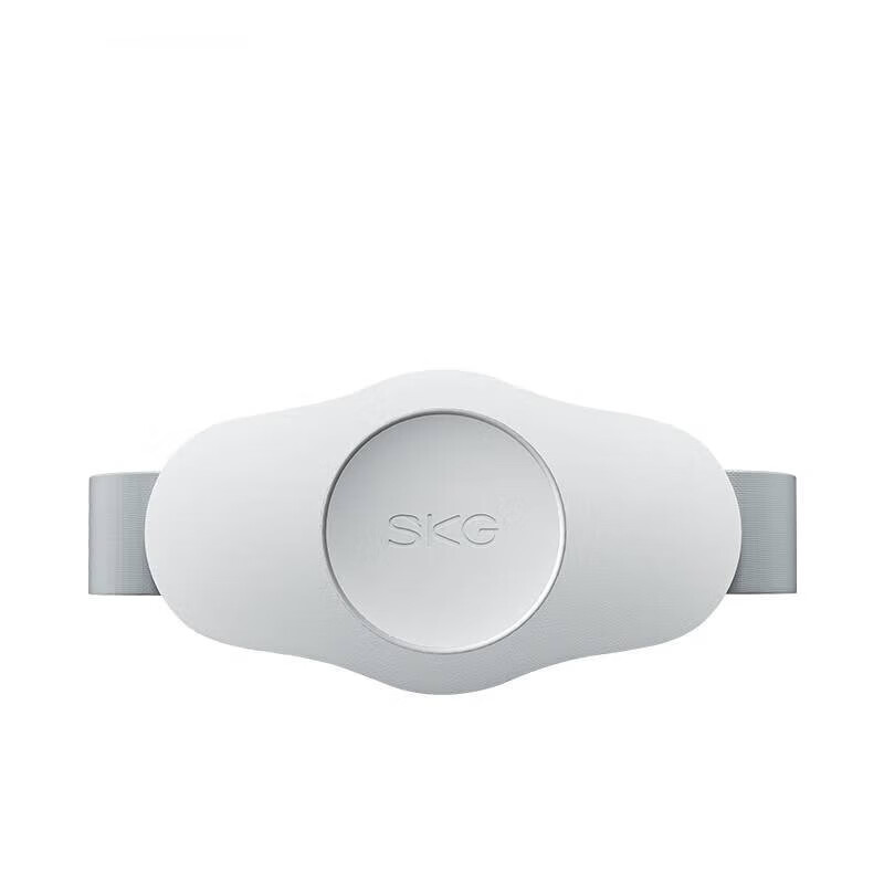 SKG腰部按摩器腰椎腰肌劳损腹部热敷护腰带K3 时尚款白色（个） 