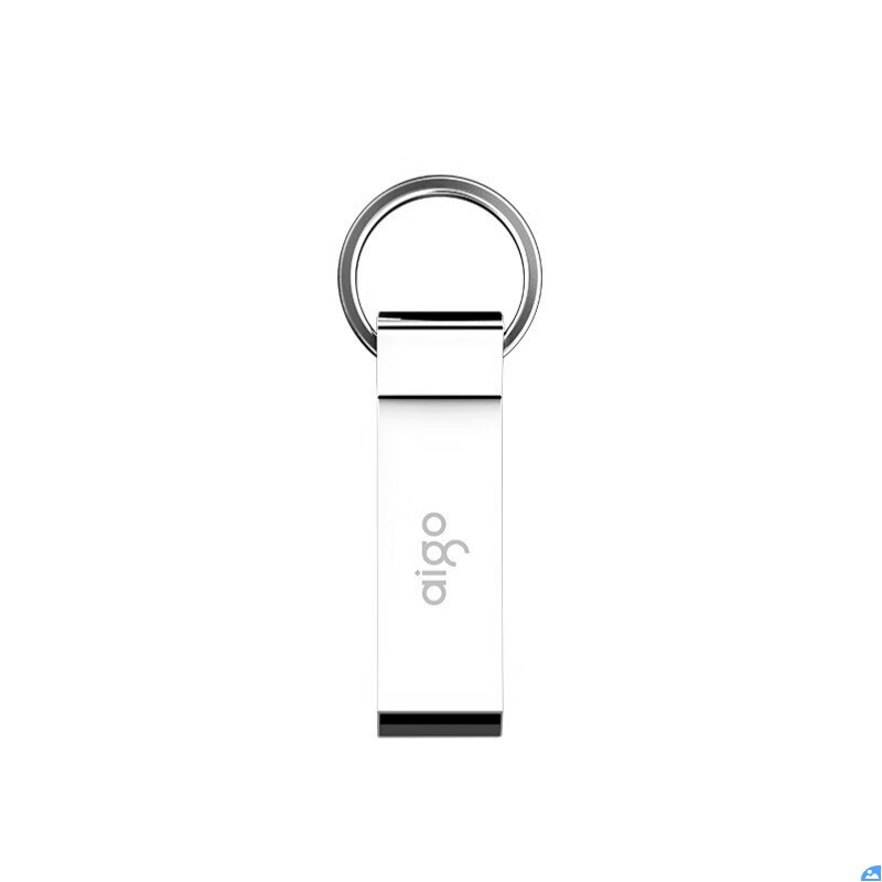 爱国者（aigo） USB2.0 U盘 U210 金属U盘 车载U盘 银色 一体封装 防尘防水 64G标配