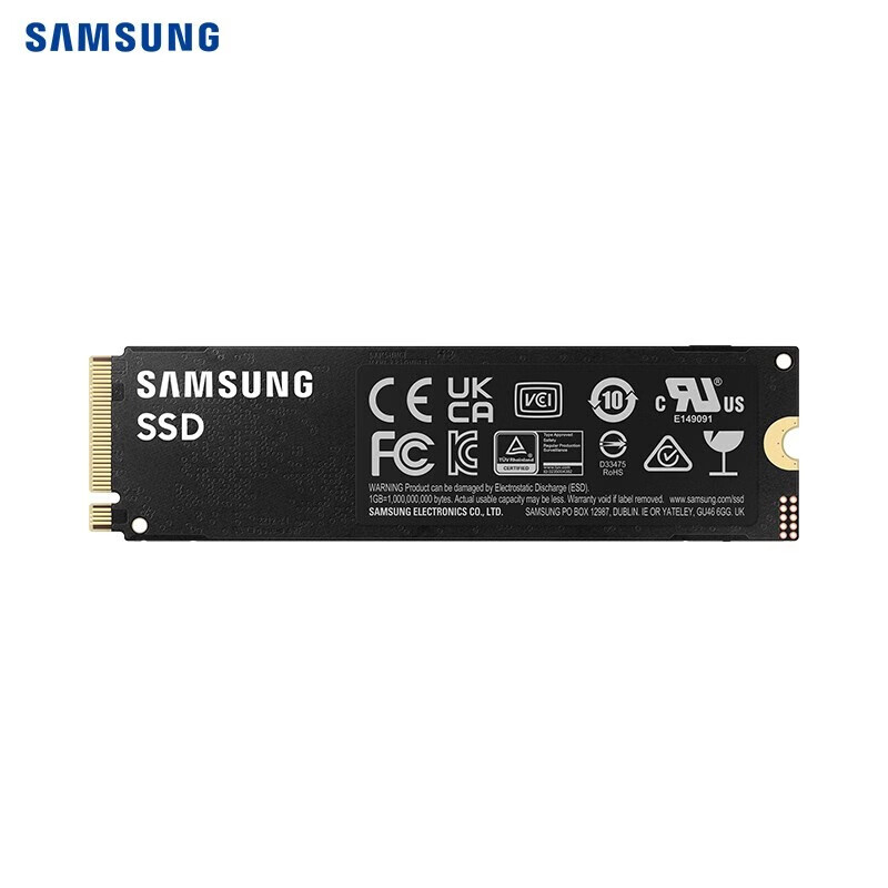 三星SSD固态硬盘 M.2接口 NVMe协议 PCIe4.0笔记本电脑台式机 990 PRO 1TB丨NVMe PCIe 4.0