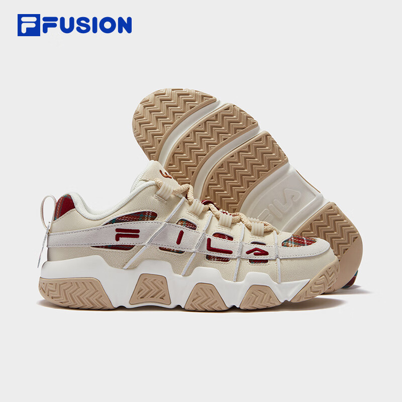 FILA 圣诞节限定 | 斐乐篮球鞋男鞋2025春款休闲运动鞋面包鞋