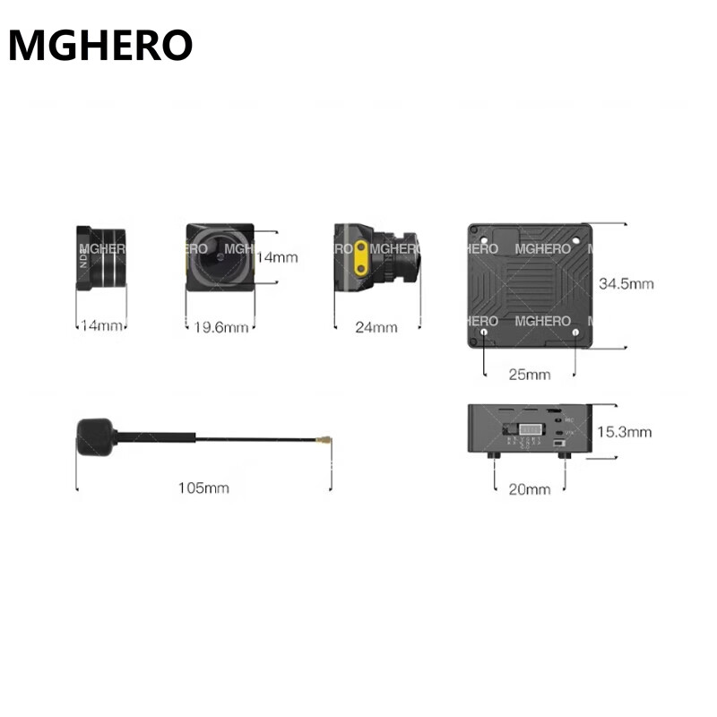 MGHEROMoonlight Kit 高清4K夜视镜头数字图传套装