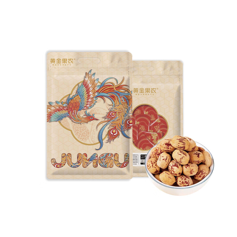 黄金果农  虎皮红枣230g