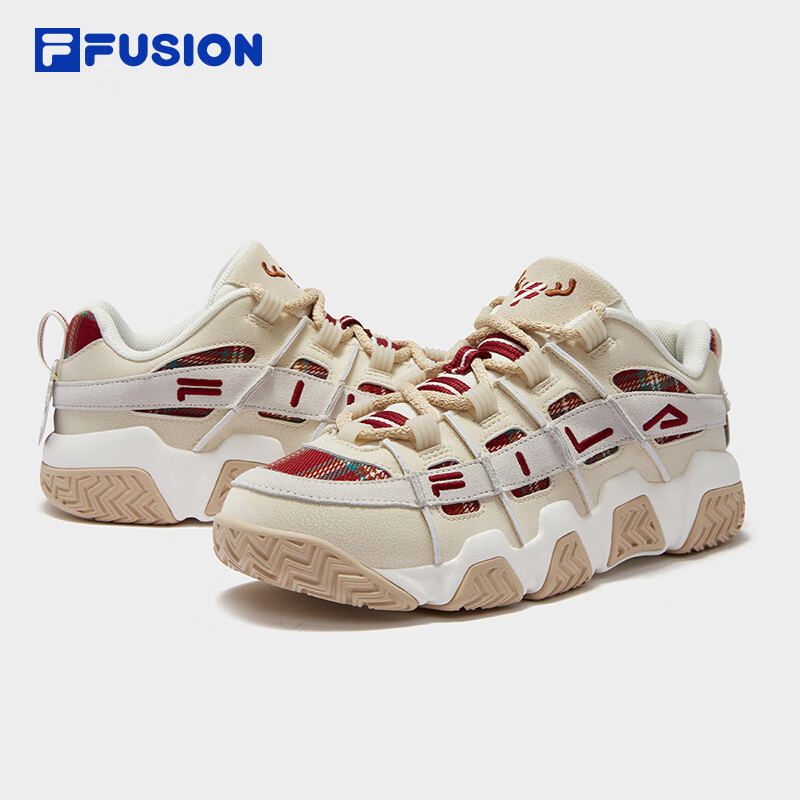 FILA 圣诞节限定 | 斐乐篮球鞋男鞋2025春款休闲运动鞋面包鞋