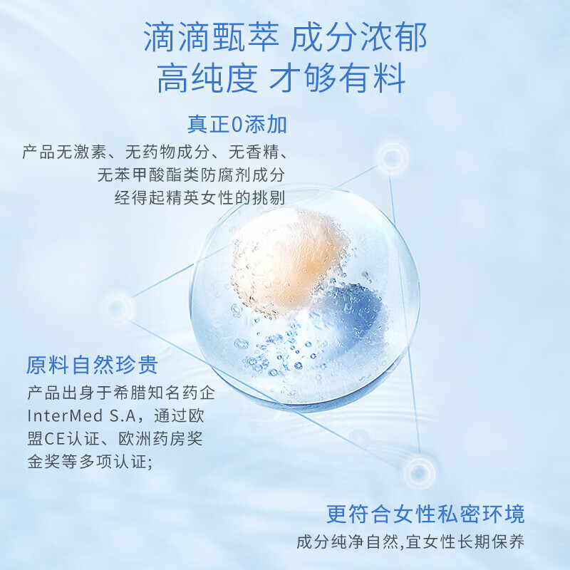 EVA【益维艾】白千层抑菌凝胶5g*3支体验玻尿酸私处护理补水干涩修复