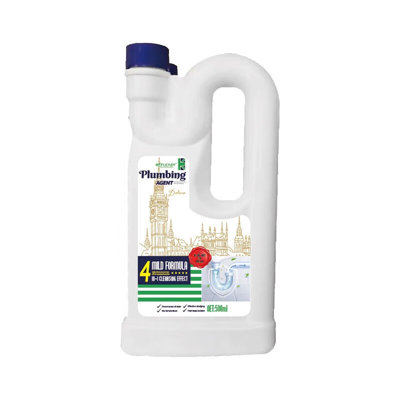 瑞芙卡丝（REFUKASY）管道疏通剂500ml 除菌卫生间除臭除味 