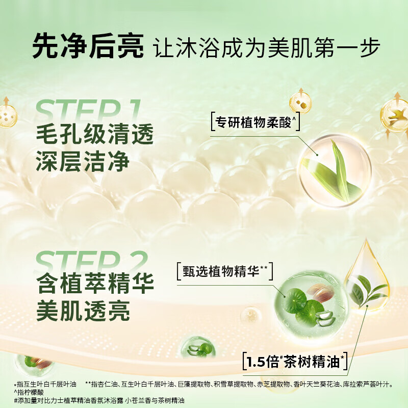 力士（LUX）小苍兰香沐浴露520g*2瓶沐浴乳 精油滋养柔滑肌肤 集采特惠