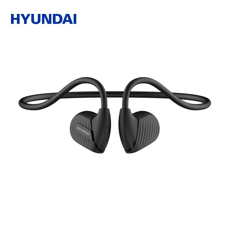 HYUNDAI 开放式运动蓝牙耳机运动无线蓝牙耳机跑步蓝牙耳机 B5 黑色