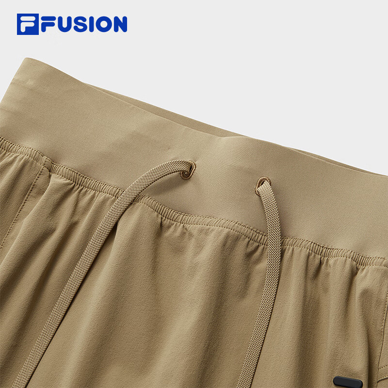 FILA FUSION斐乐官方潮牌多彩半身裙女子梭织休闲裙子2025运动百搭