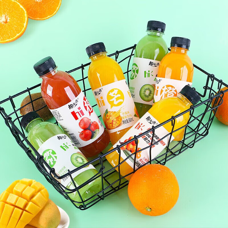 趣小馋 沙棘汁饮料360ml*12瓶 瓶装果味饮料果汁 夏季清凉饮品