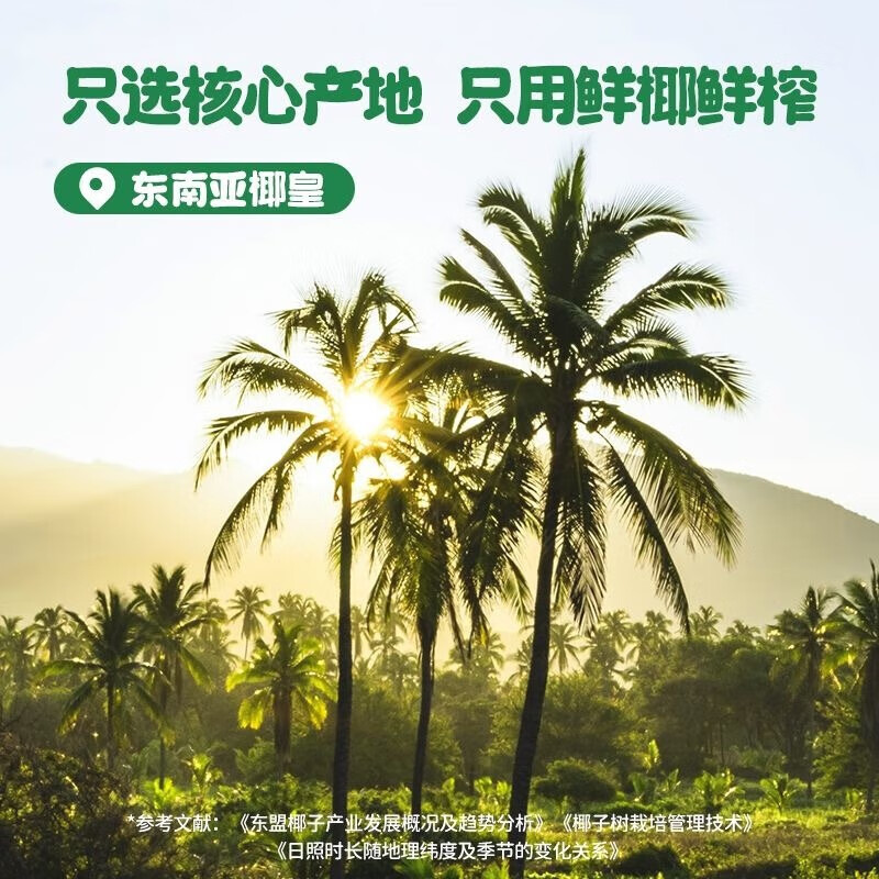 可可满分 团购福利 聚餐饮品 儿童版 无糖椰乳 (125ml*24瓶)*5箱