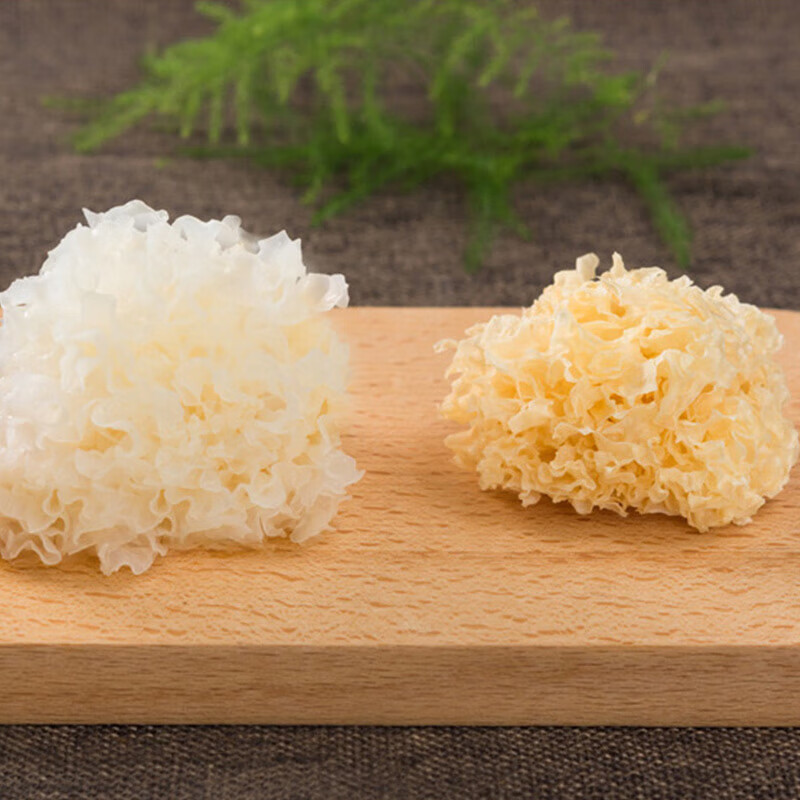 绿帝小银耳100g*1袋  新鲜易泡发银耳 胶质丰富 煲汤甜点小银耳