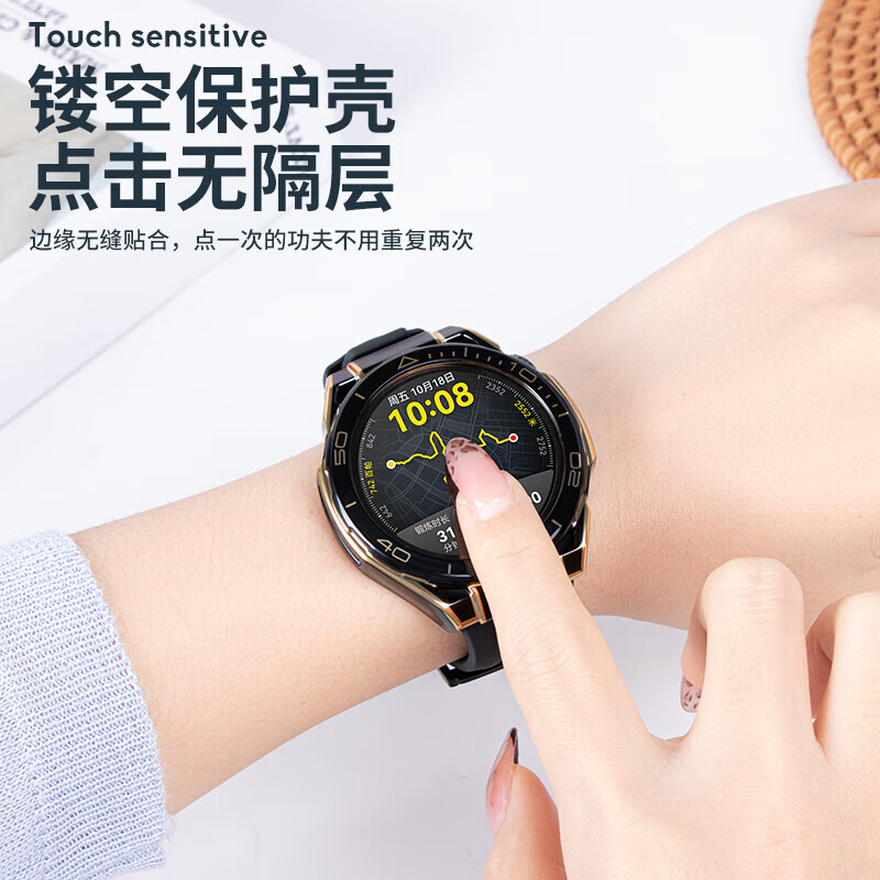 watchbond适用华为gt5pro手表保护壳秒变非凡大师watch ultimate黄金手表保护套镂空半包硬壳防摔防刮运动