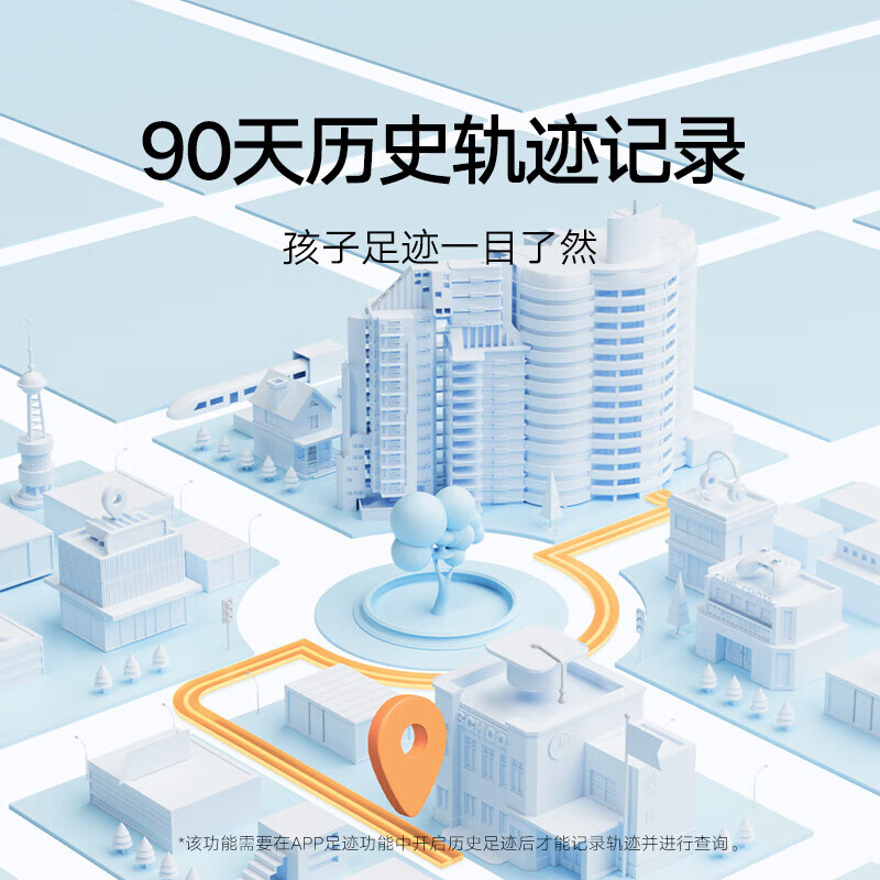 小米米兔儿童电话手表7A绿色 长续航 高清视频 4G全网通 防水 GPS定位 男孩女孩学生智能儿童手表