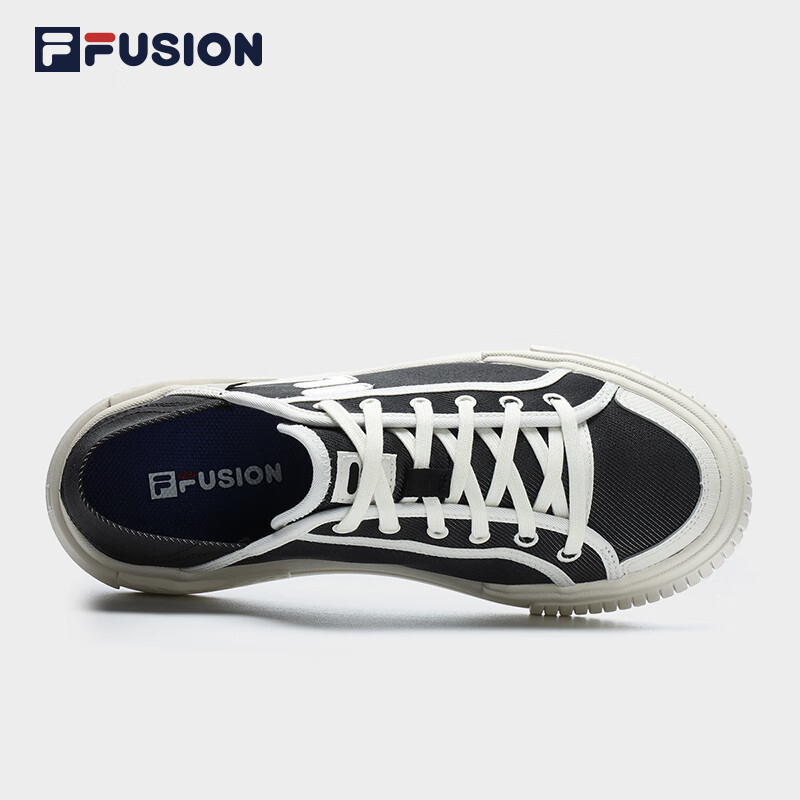 FILA FUSION斐乐官方潮牌帆布鞋女WALLRIDE DX女子潮流运动场下休闲鞋