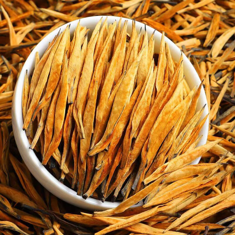 清湍韵特级滇红茶大金针凤庆古树蜜香型纯手工功夫红茶250g*2罐装