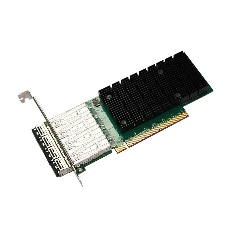 飞迈瑞克 FORMERICA Intel E810CAM1芯片4X25G PCIE V4.0光纤网卡 标准（不含模块）