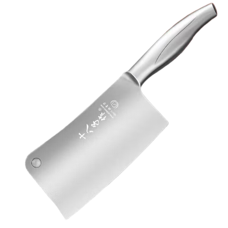 双立人十八子作厨师专用菜刀锋利切菜切肉厨片刀酒店商用刀具(大号）