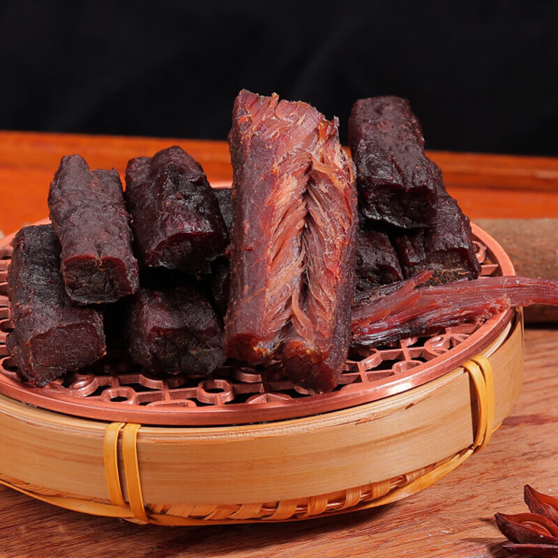 康新牧场 风干牛肉干 净重六成分干特产 肉干肉铺252g/袋 辣味