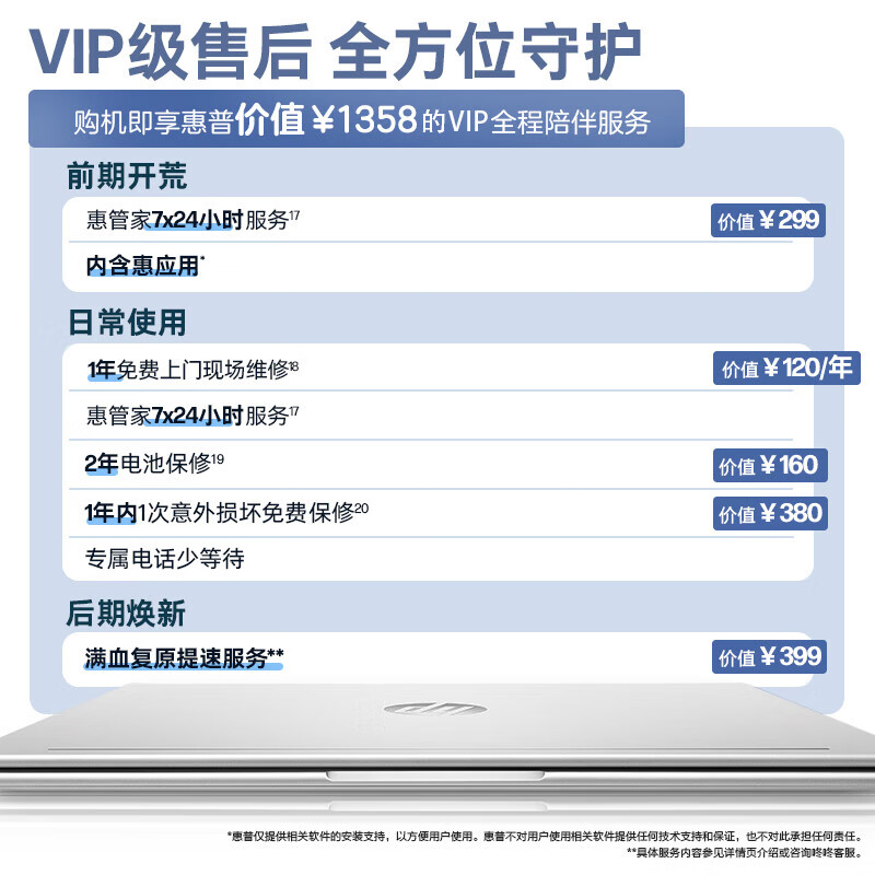 惠普（HP）战66 七代14英寸轻薄笔记本电脑高性能(英特尔酷睿Ultra5 125H 32G 1T低蓝光护眼 AI) 定制 包鼠套