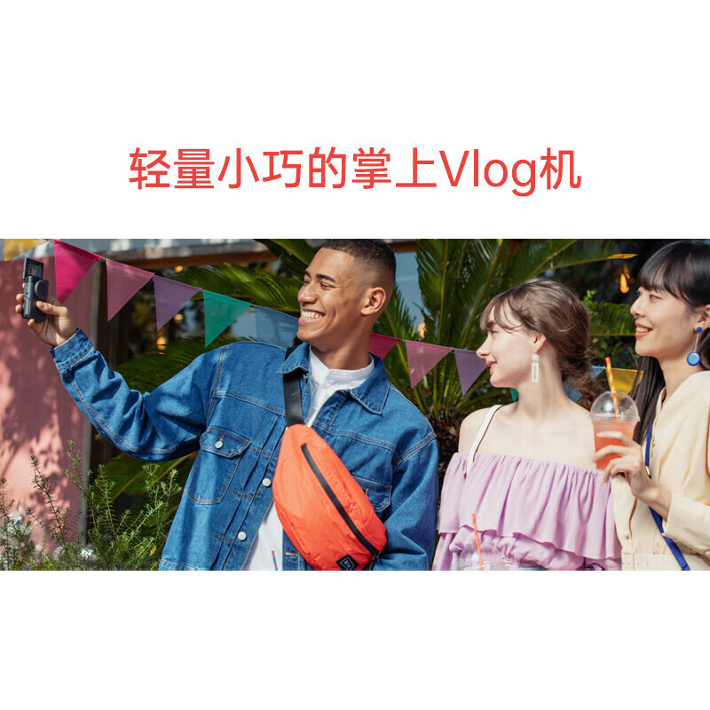 佳能 新概念数码摄像相机直播自拍4K摄像vlog家用旅游相机 佳能V10 vlog套装银色