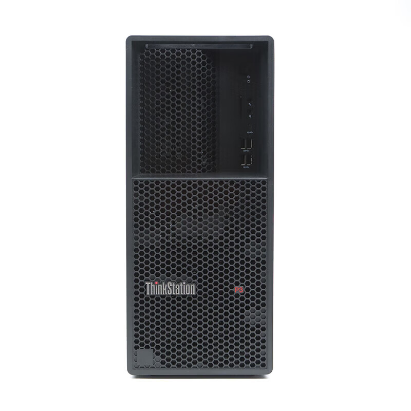 联想ThinkStation P3 图形工作站 台式电脑主机 渲染建模 I9-14900K 128G/2T固态+4T/RTX4060TI-8G定制
