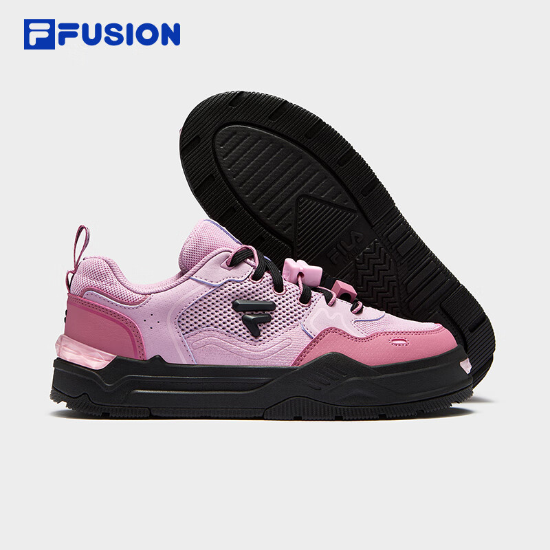 FILAFUSION斐乐潮牌BIANCO FLAT滑板生活鞋女2025夏硬糖板鞋