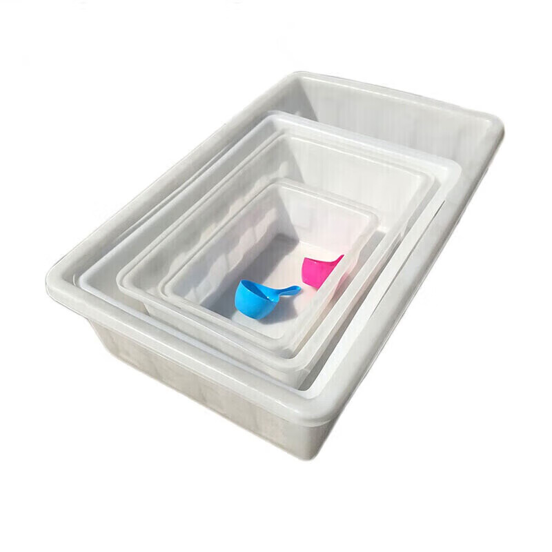 万百达户外大胶桶塑料水箱加厚长方形水槽大号水缸 1000L 158*121*72