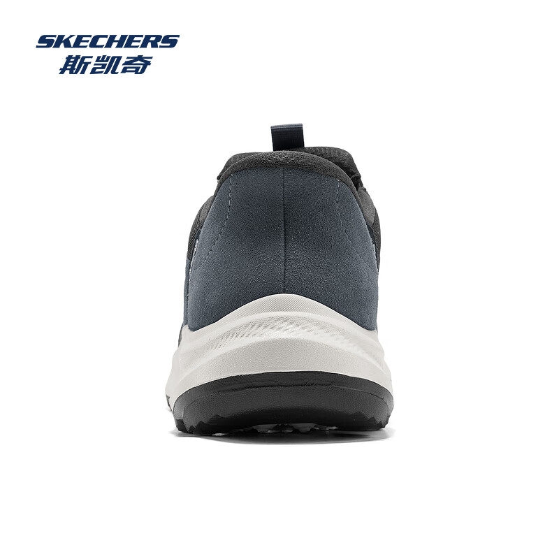 斯凯奇（Skechers）新款男一脚蹬厚底舒适休闲健步鞋237786