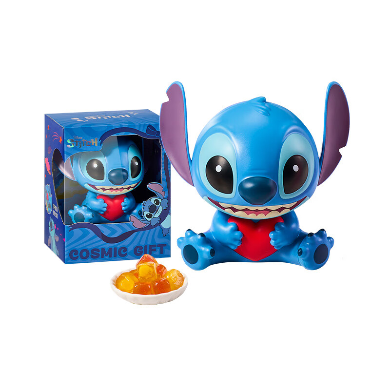 迪士尼 史迪奇摆件送糖果礼盒117g