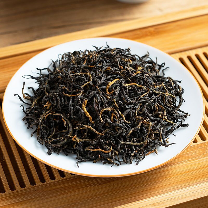 清湍韵金骏眉新茶特级蜜香黄芽金俊眉武夷红茶浓香型茶叶送礼装500g罐装